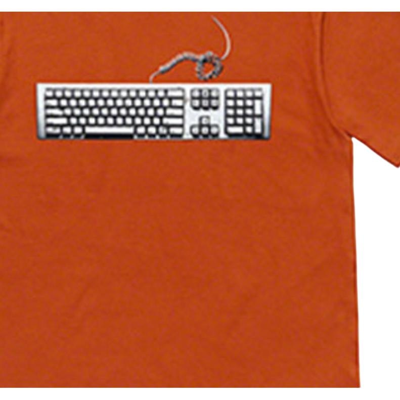 Supreme SS19 Keyboard Tee Rust — фото 3
