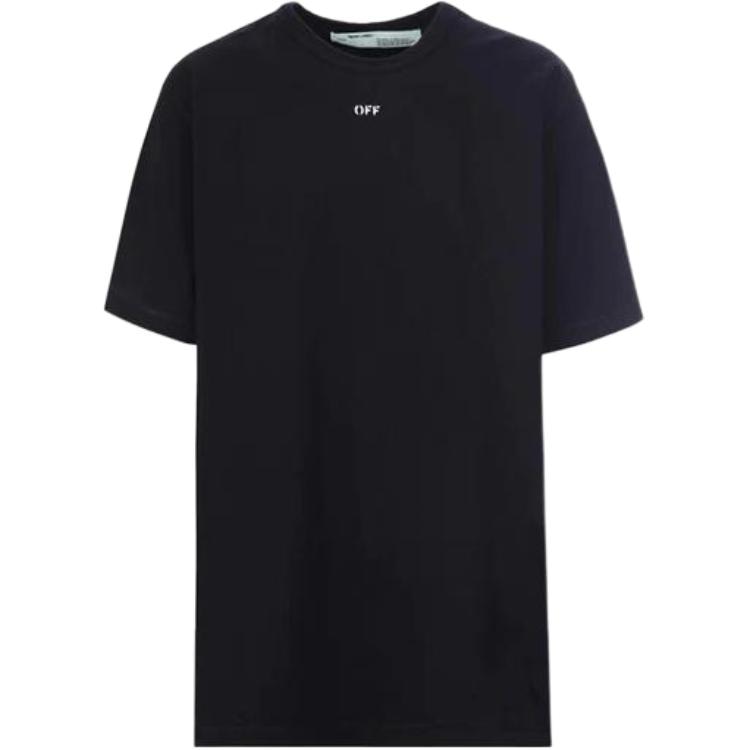OFF-WHITE Logo Print T-Shirt Black