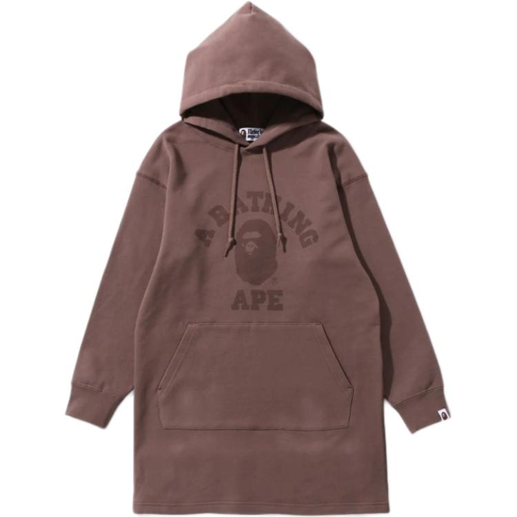 A BATHING APE BAPE College Hoodie Onepiece Logo