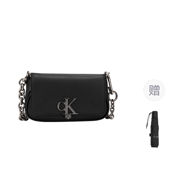 Calvin Klein Saddle Bag Black — фото 9