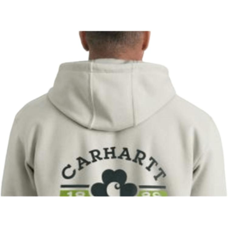 Carhartt 107240 Loose Fit Midweight Hooded Shamrock Back Graphic — фото 4