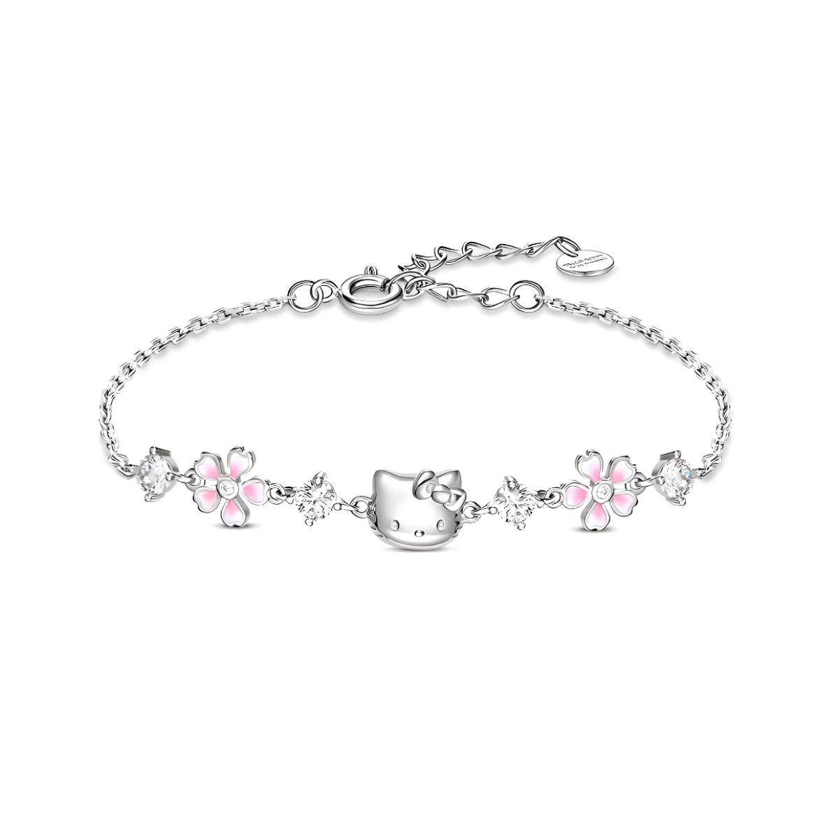 Sanrio Hello Kitty S925 Silver Bracelet — фото 8
