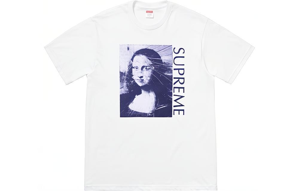 Футболка Supreme SS18 Mona Lisa Tee White