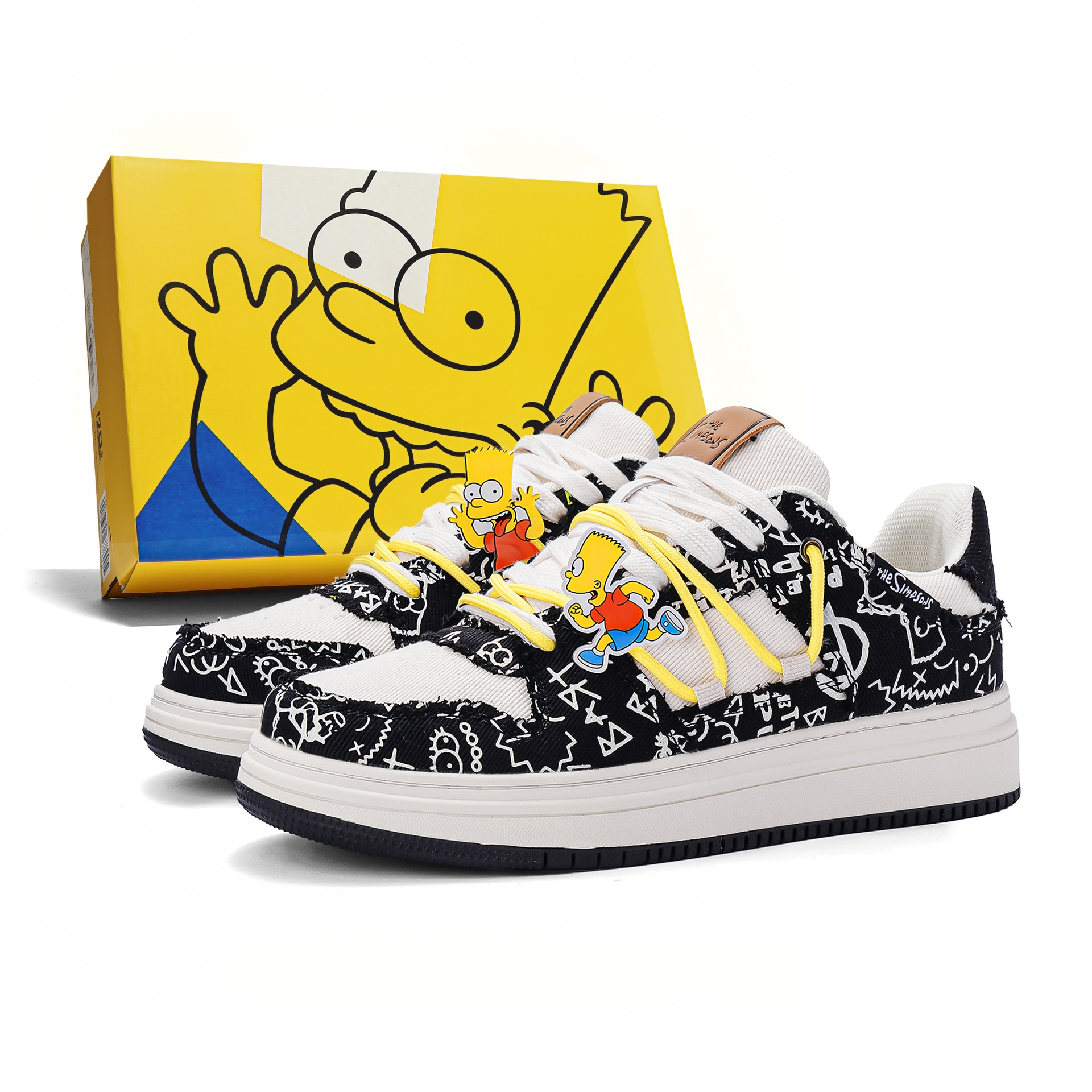 The Simpsons/辛普森一家 The Simpsons Canvas Sneakers