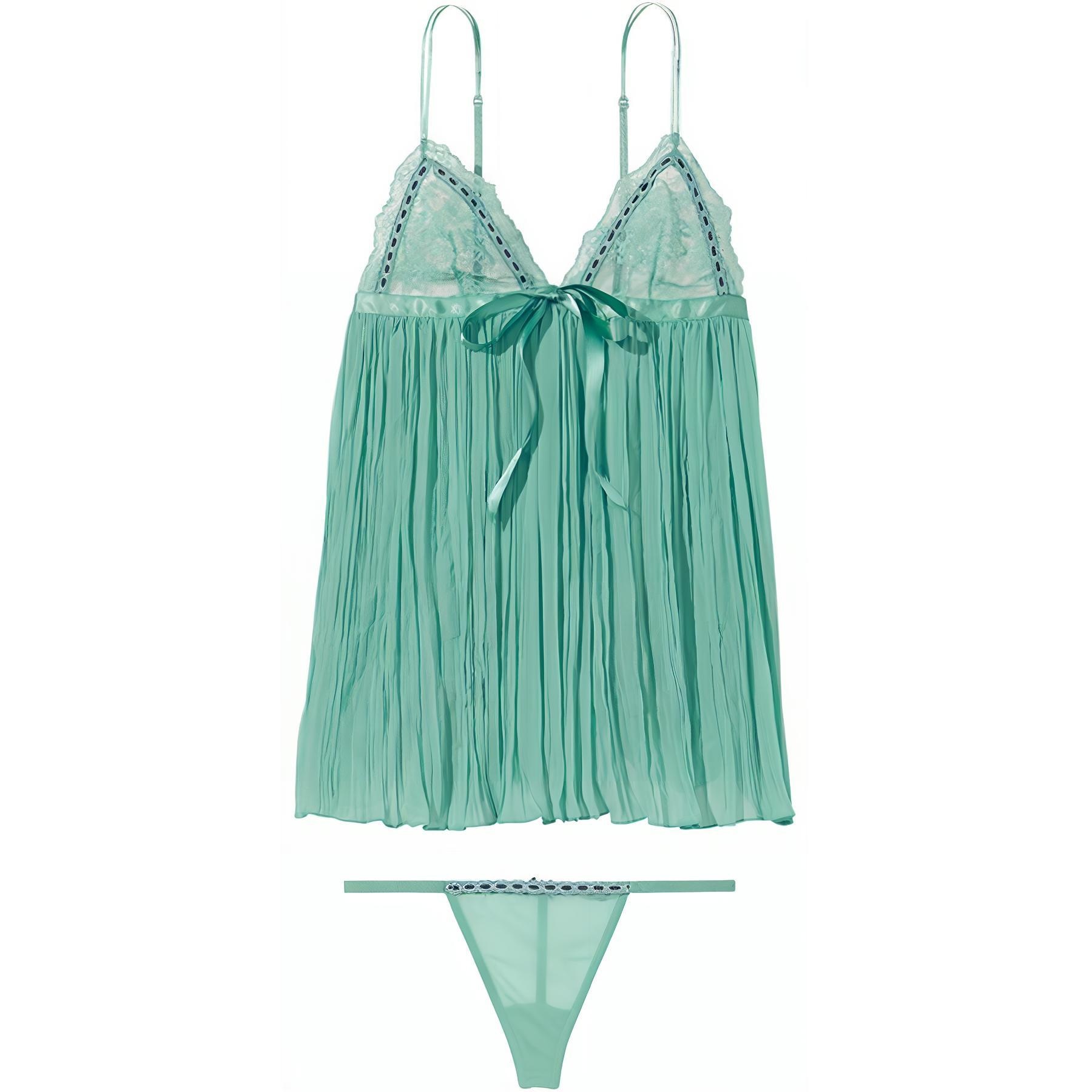 Victoria'S Secret PINK Very Sexy Lace Bow Nightgown
