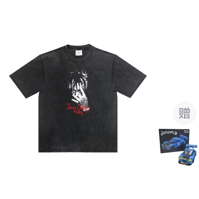 Juice Wrld T-Shirt Black — фото 4