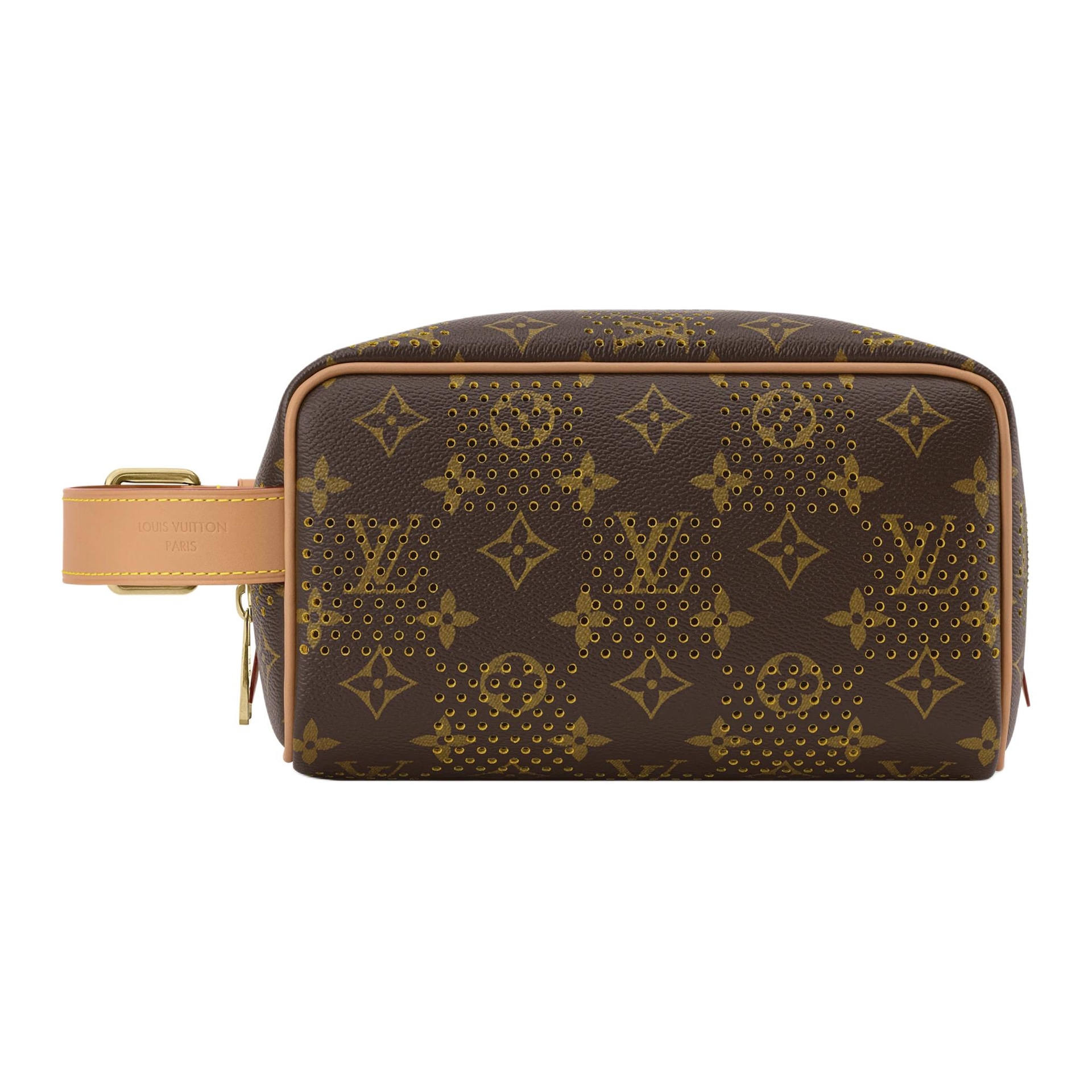 LOUIS VUITTON LOCKER DOPP KIT Monogram