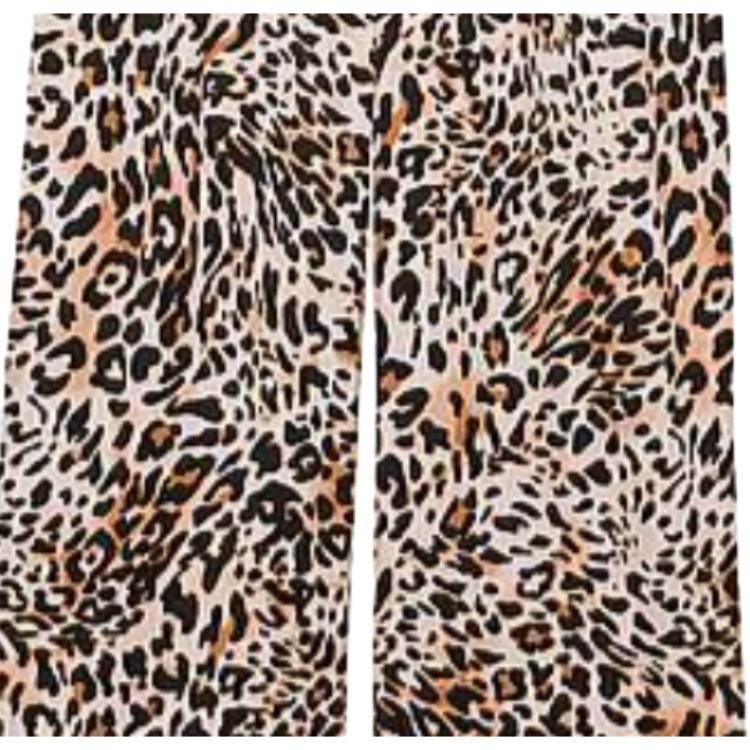 Victoria'S Secret Satin Long Pajama Set Leopard — фото 5