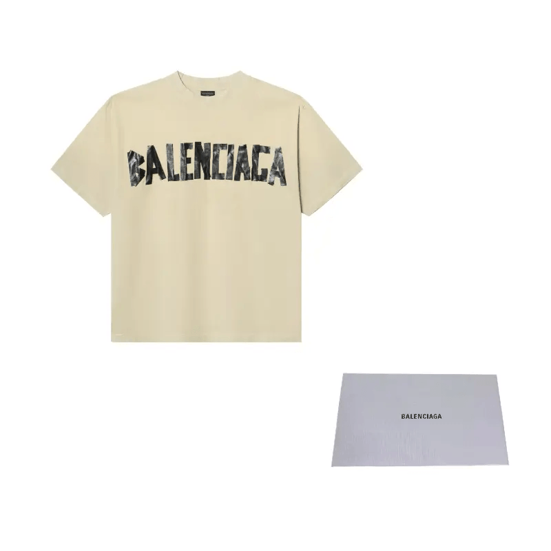 Balenciaga T-Shirt Beige — фото 3