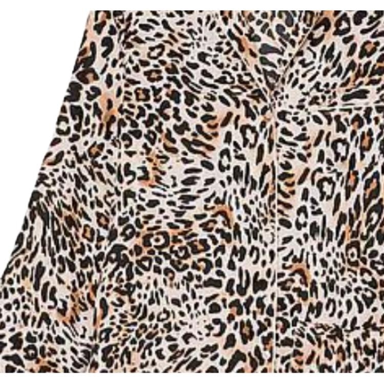 Victoria'S Secret Satin Long Pajama Set Leopard — фото 3
