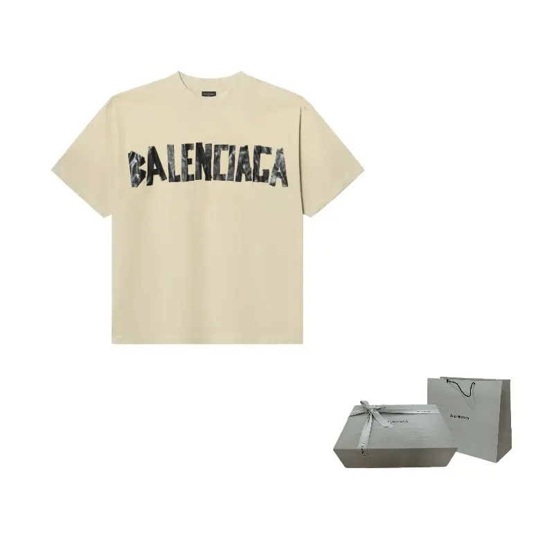 Balenciaga T-Shirt Beige — фото 4