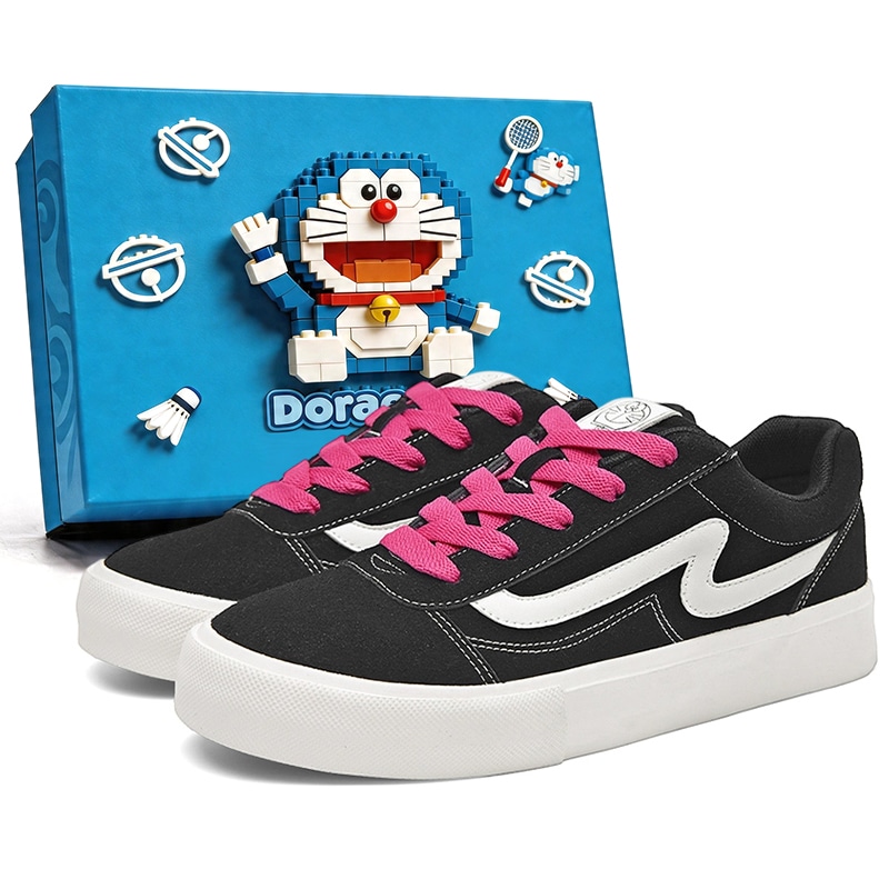 Doraemon/哆啦A梦 Doraemon Canvas Low Top Sneakers