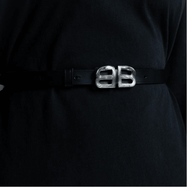 Balenciaga Belt Black 2CM — фото 3