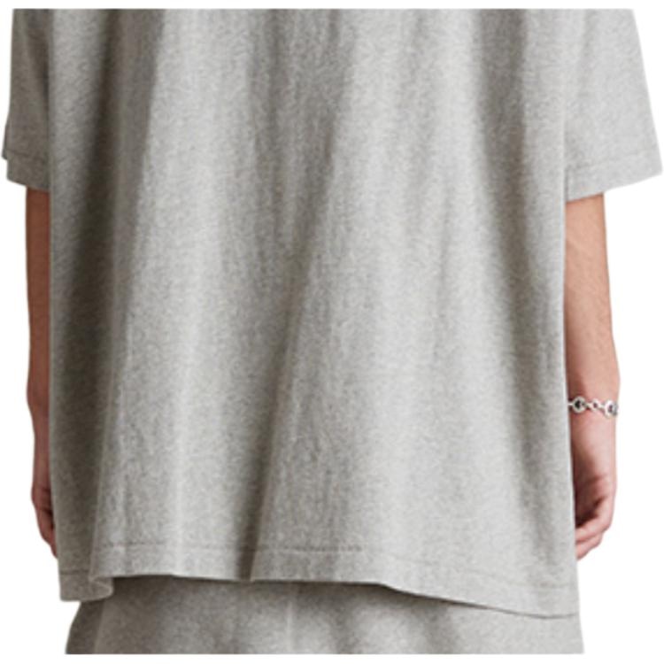 Fear Of God Essentials SS24 Crewneck T-Shirt Dark Heather Oatmeal — фото 4