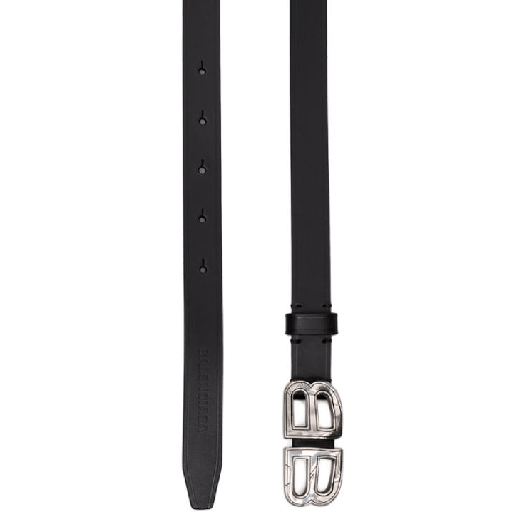 Balenciaga Belt Black 2CM — фото 2