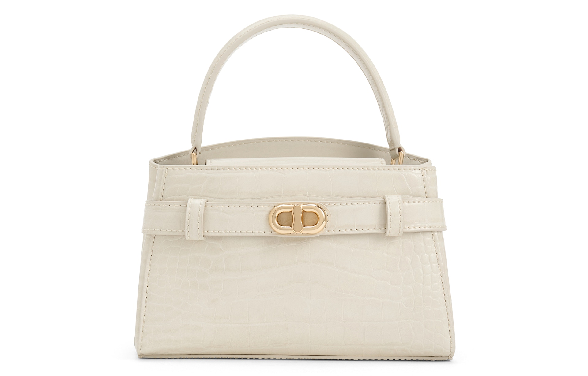 CHARLES&KEITH CHARLESKEITH ck PU BLUSHBlackIvory