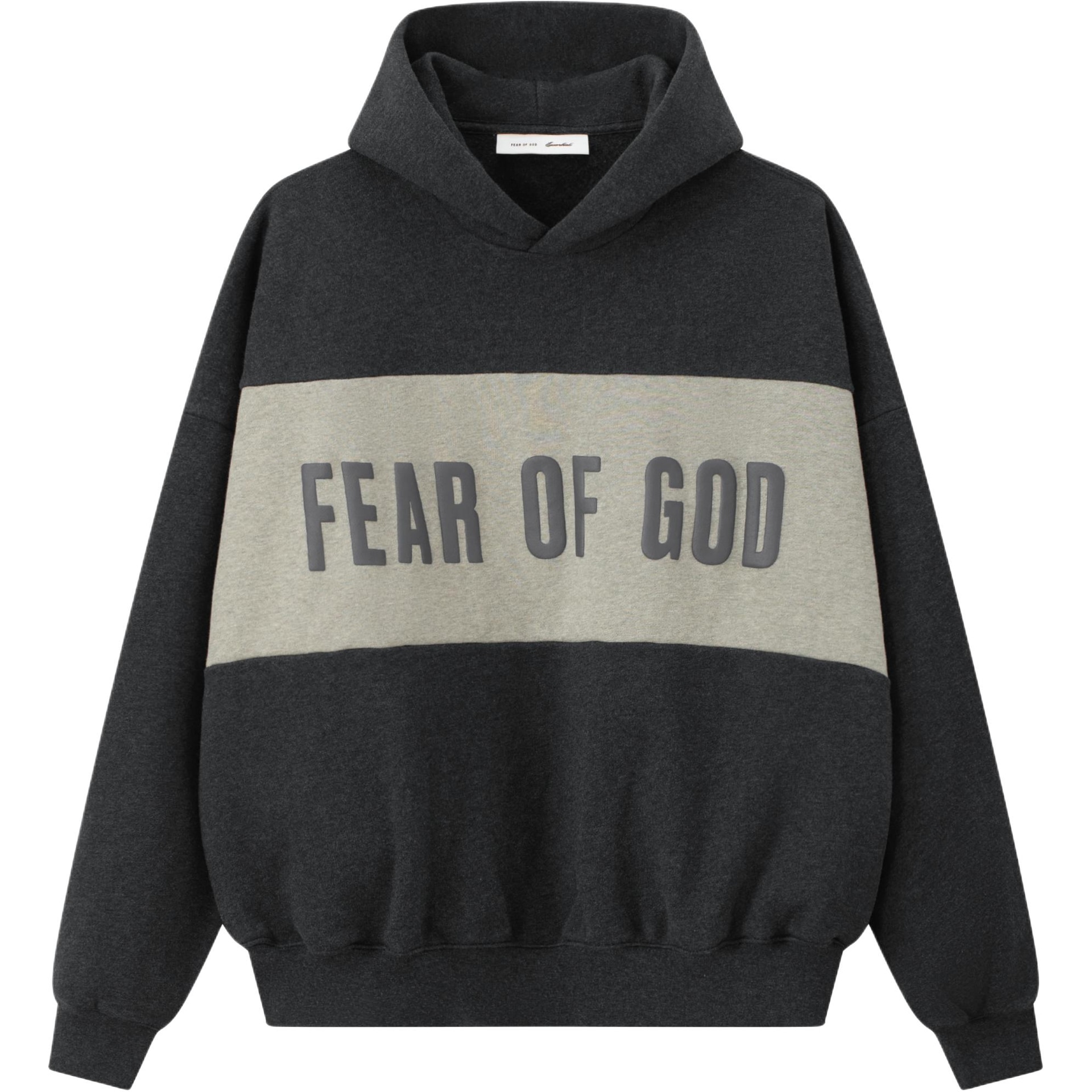 Fear of God Essentials Essentials SS26 CROPPED RELAXED PANELLED HOODIE