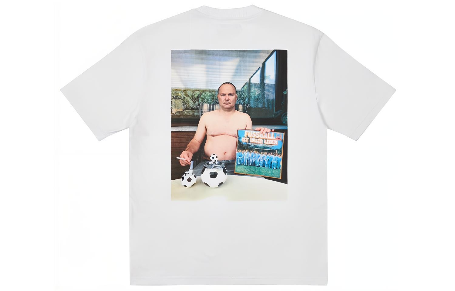 PALACE Juergen Teller Printed T-Shirt White