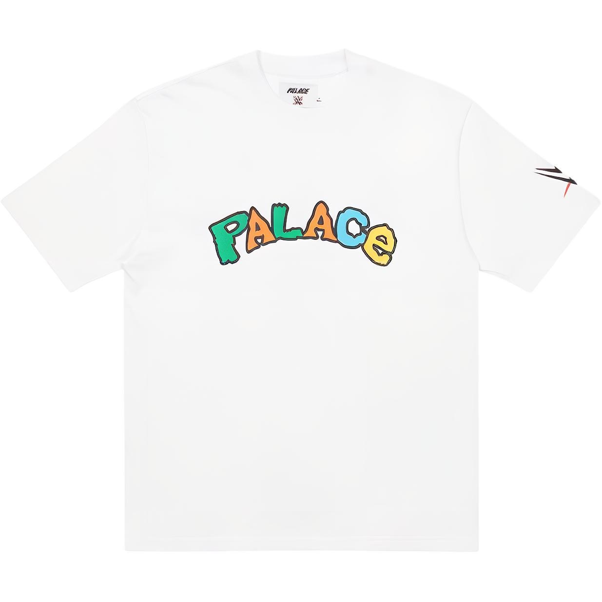 PALACE x WWE SS23 Logo T-Shirt White