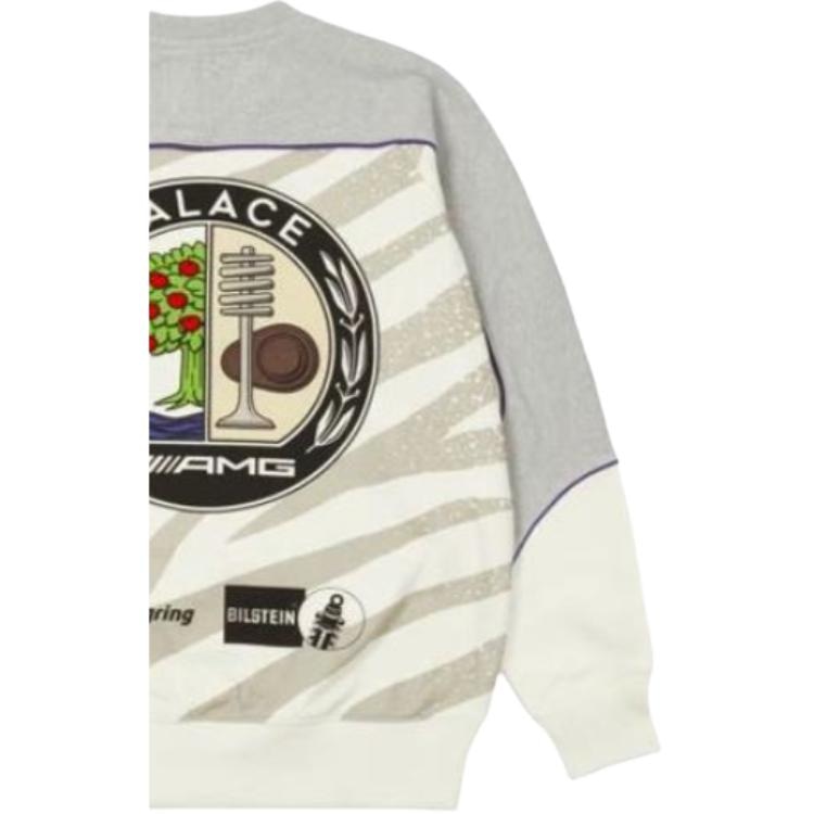 Palace SS21 x AMG Technical Crew White Logo — фото 5