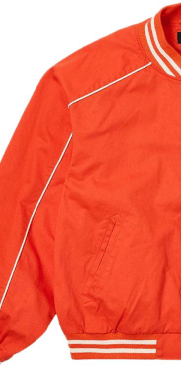 Palace x Spitfire SS23 Baseball Jacket Red — фото 3