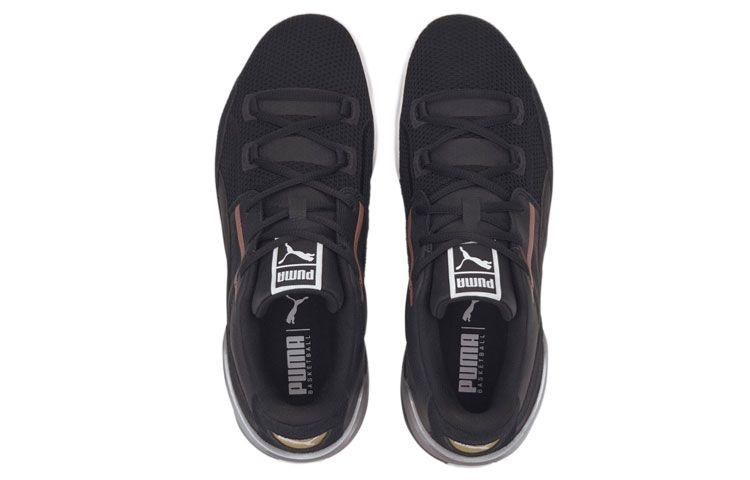 Puma Clyde Hardwood Black Gold — фото 2