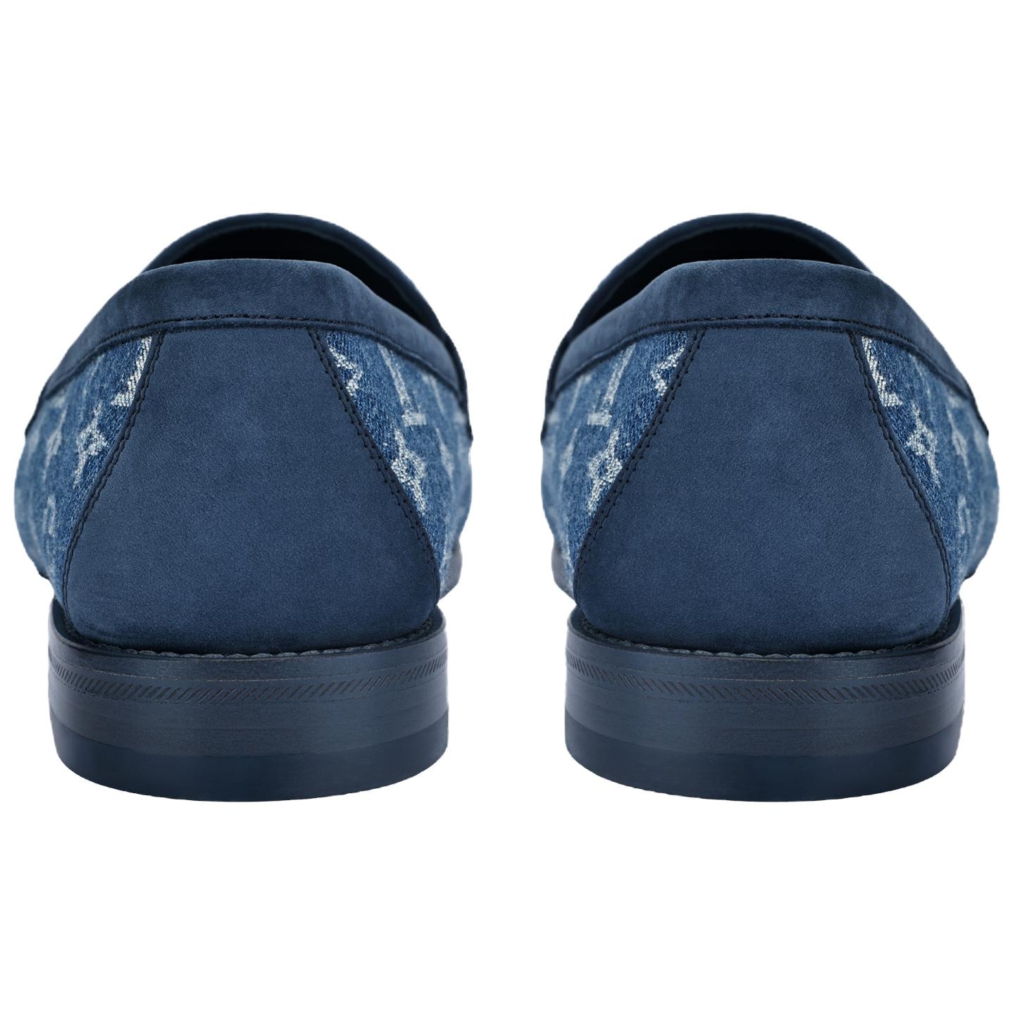 Louis Vuitton Loafers Blue — фото 3