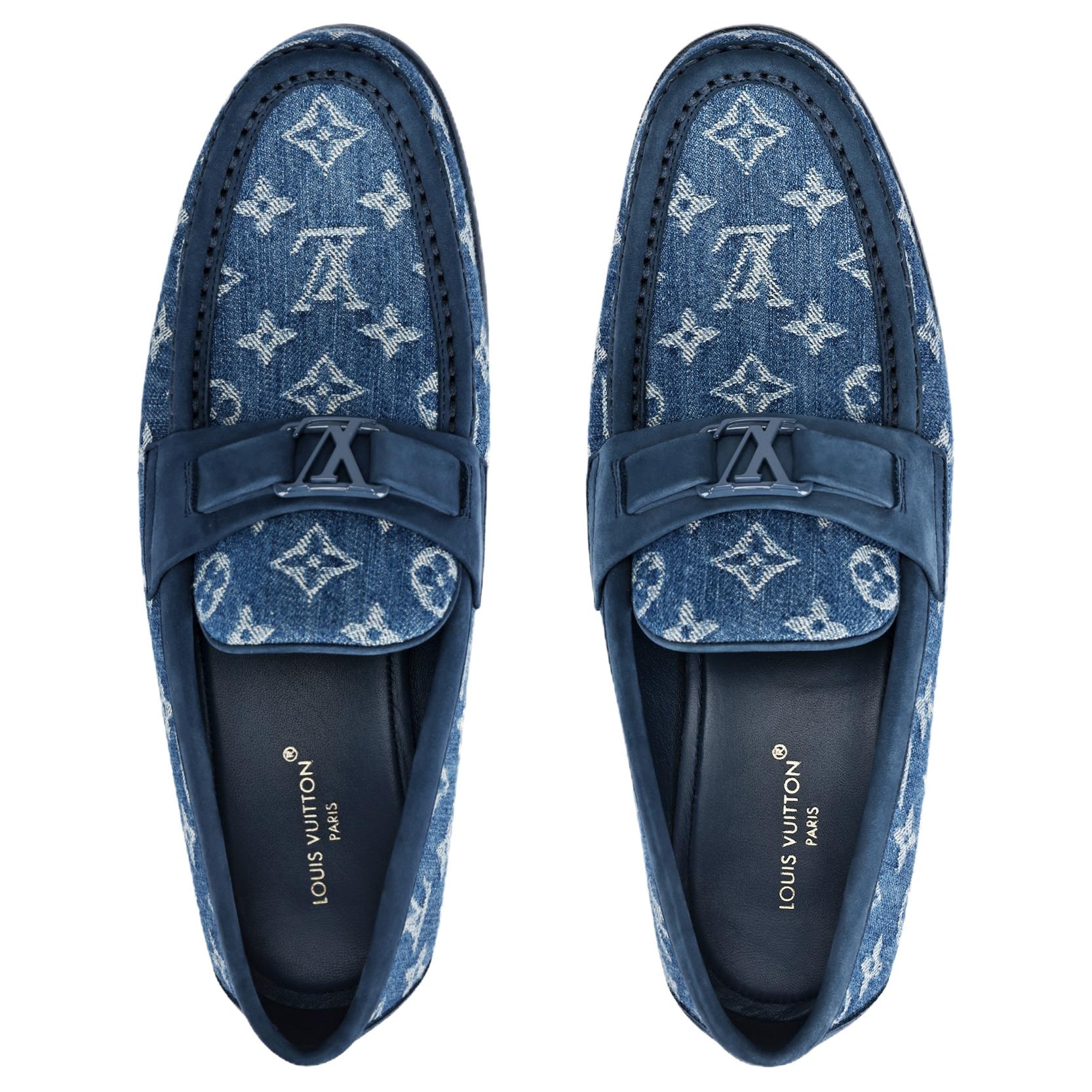 Louis Vuitton Loafers Blue — фото 2