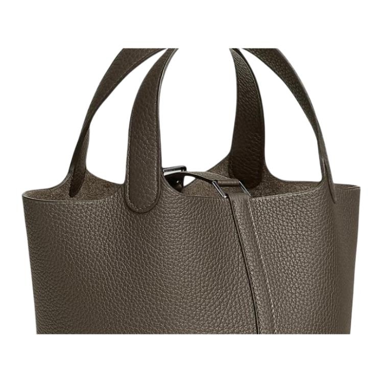 Hermes Picotin Lock 18 Clemence 18 V8 Vert Loden — фото 4
