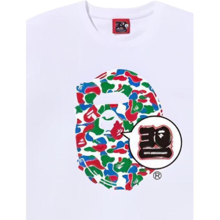 A BATHING APE BAPE SS23 30th Anniversary T-Shirt White — фото 7