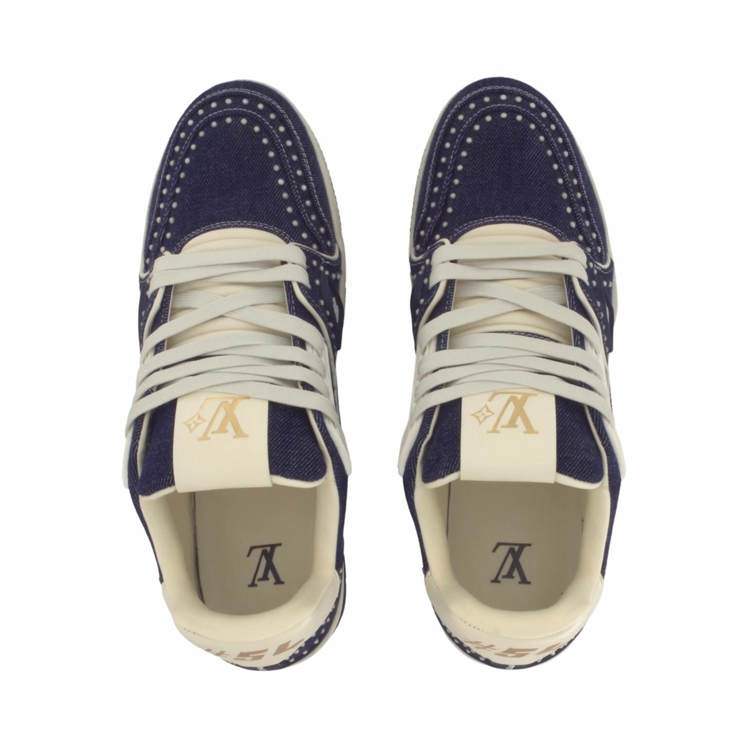 Louis Vuitton Trainer Denim Blue — фото 3
