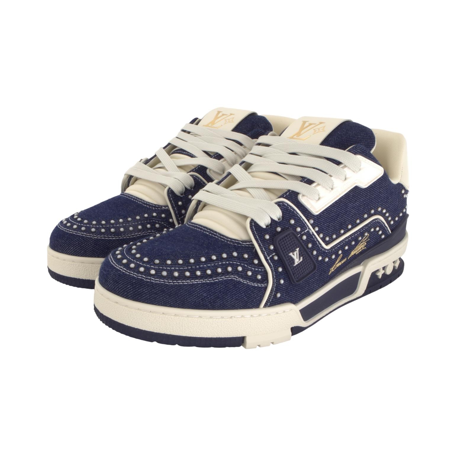 Louis Vuitton Trainer Denim Blue — фото 2