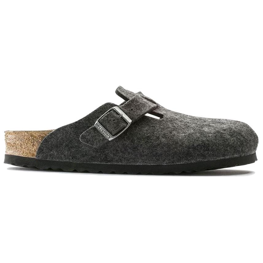 Birkenstock Stone Gray Clogs — фото 1