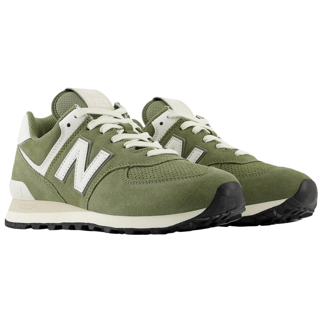 New Balance 574 Green Beige — фото 2