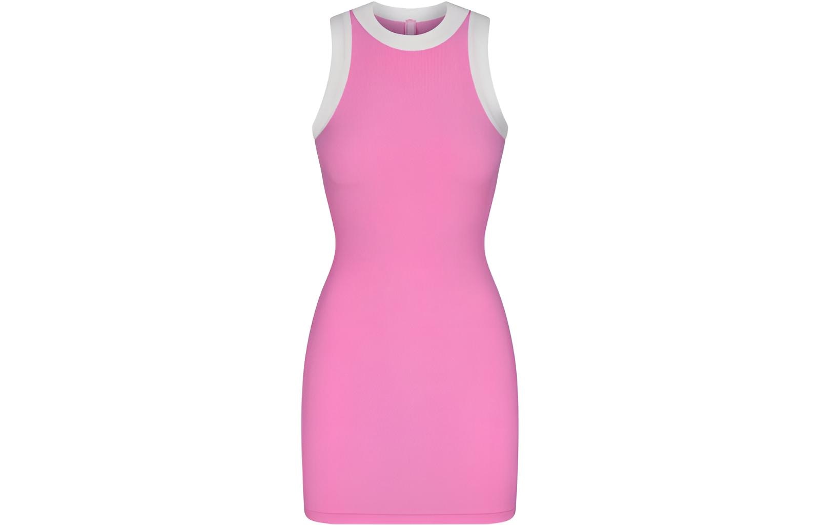 Skims Soft Lounge Ringer Tank Mini Dress — фото 2