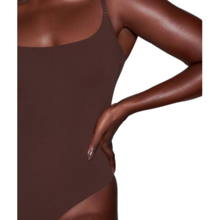 Skims Flts Everybody Caml Bodysuit Cocoa — фото 4