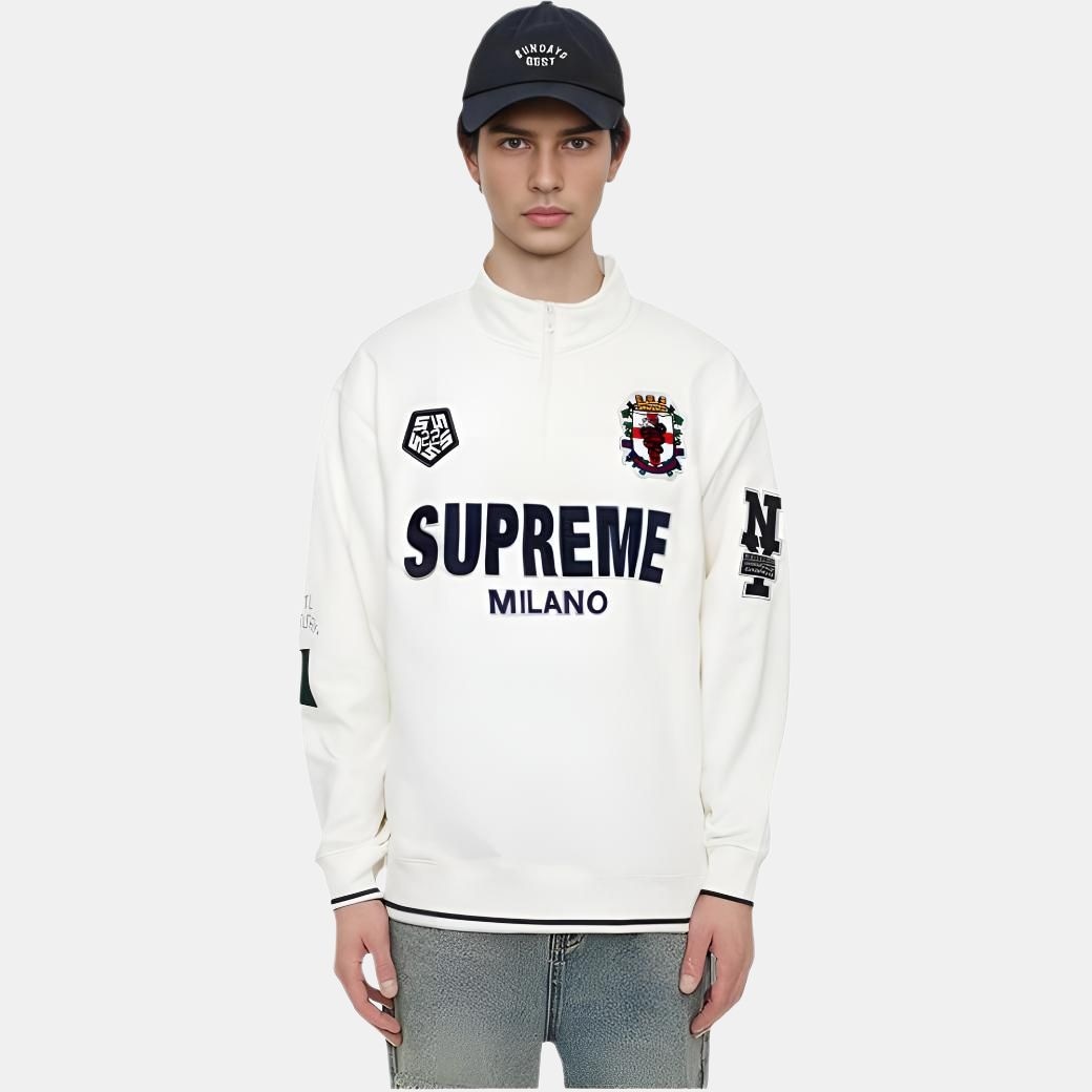 Supreme Milano Half Zip Pullover — фото 10