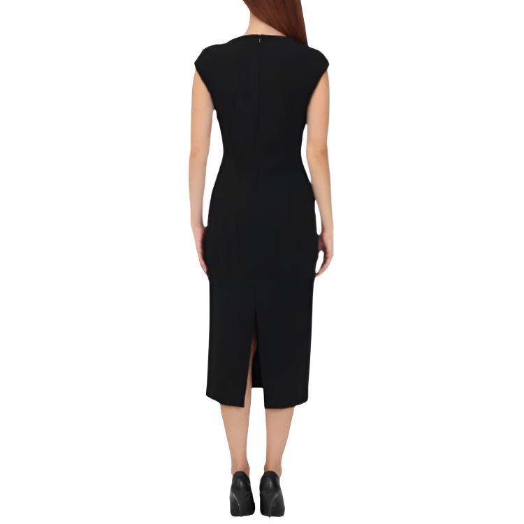 MaxMara Studio Black Maxi Dress — фото 1