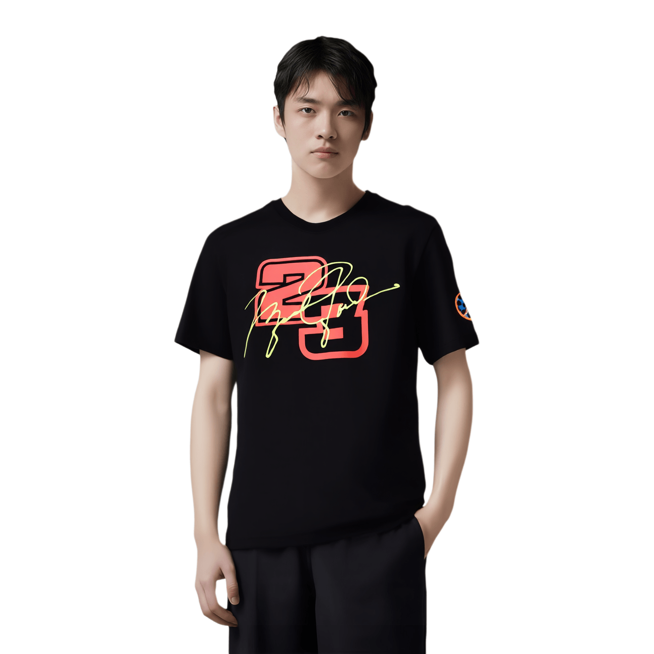 Jordan DNA Crewneck T-Shirt Black — фото 4