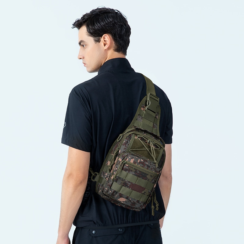 Golf Tactical Chest Bag Camouflage Green — фото 6