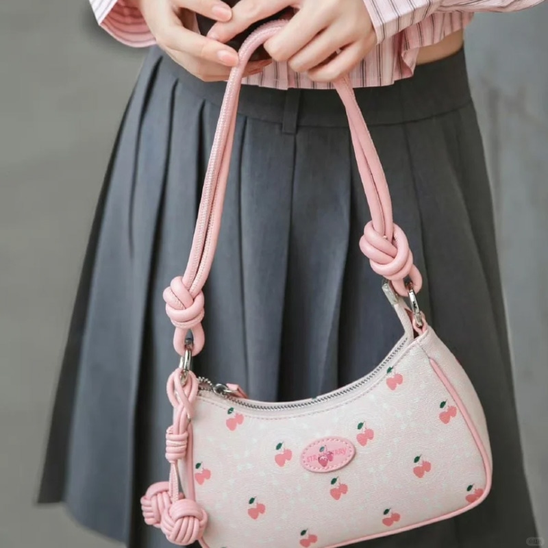 Jane Klain Strawberry Print Bag — фото 3