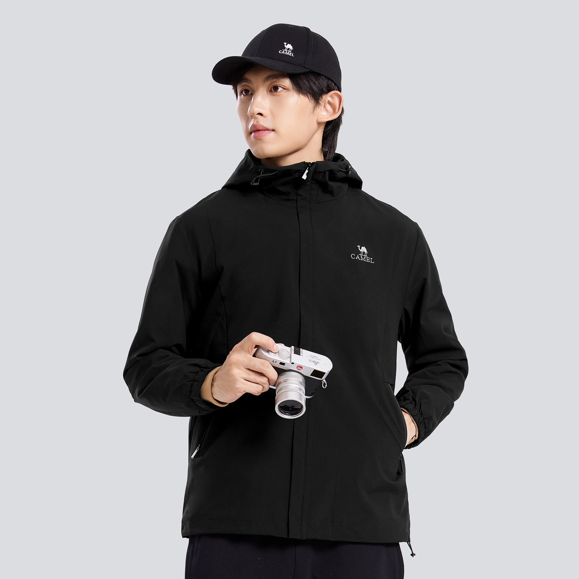Camel City Function Series Hoodie Jacket Black — фото 4