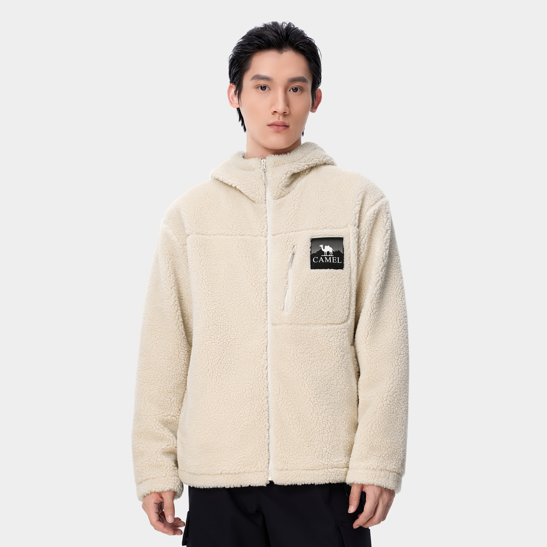 Camel Capsule Series Fleece Hoodie — фото 8