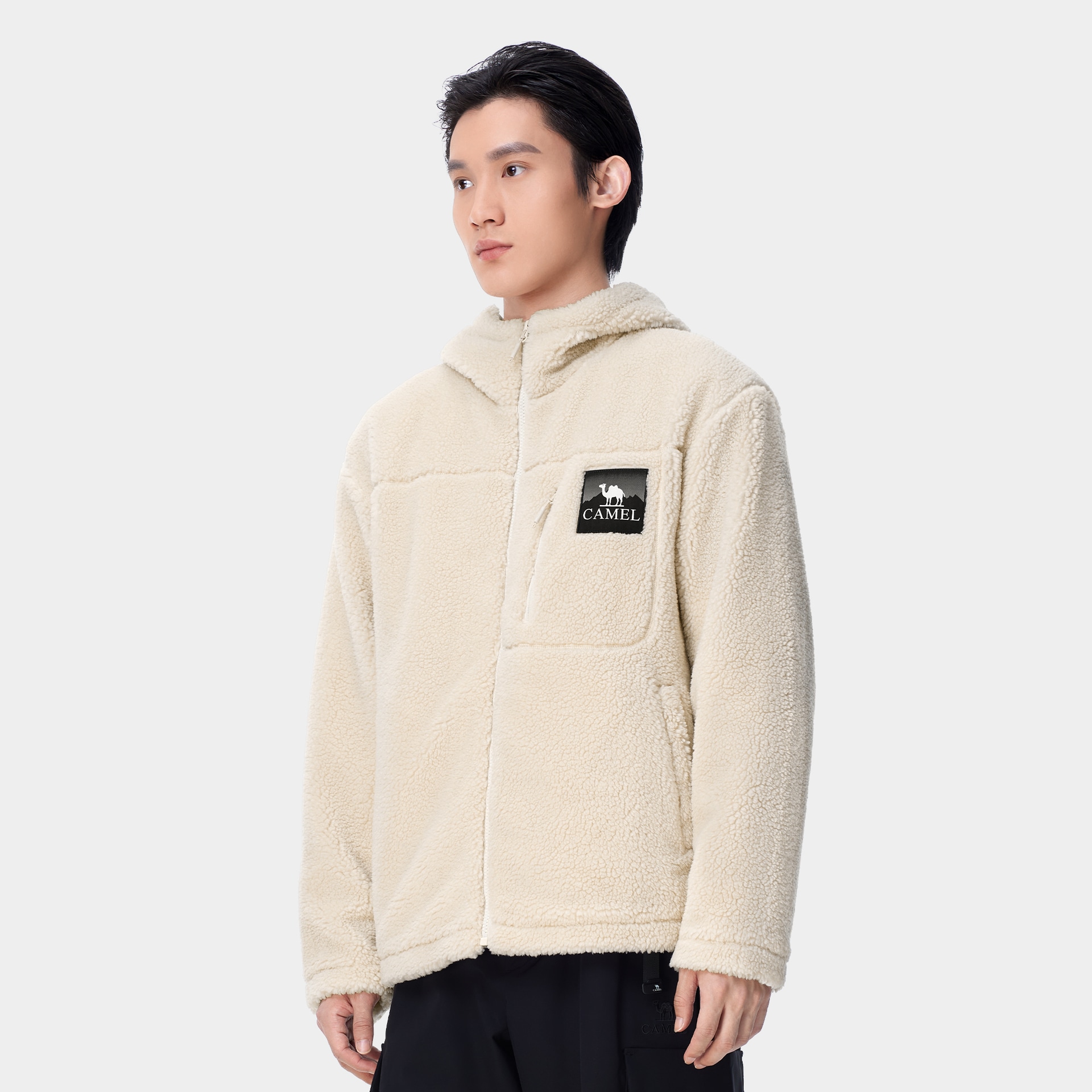 Camel Capsule Series Fleece Hoodie — фото 11