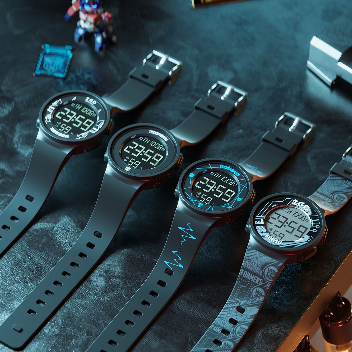 正港/zgo ZGOX Transformers Collaboration Watch — фото 5