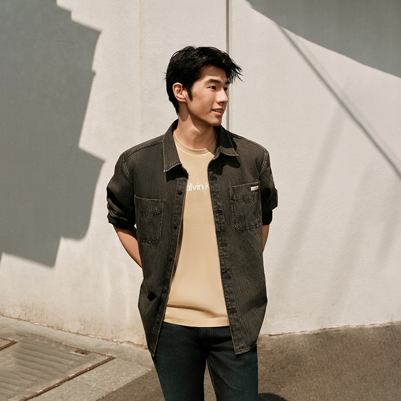 Calvin Klein Denim Black Shirt — фото 1
