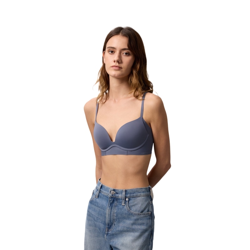 Calvin Klein Deep V Bra Navy — фото 7