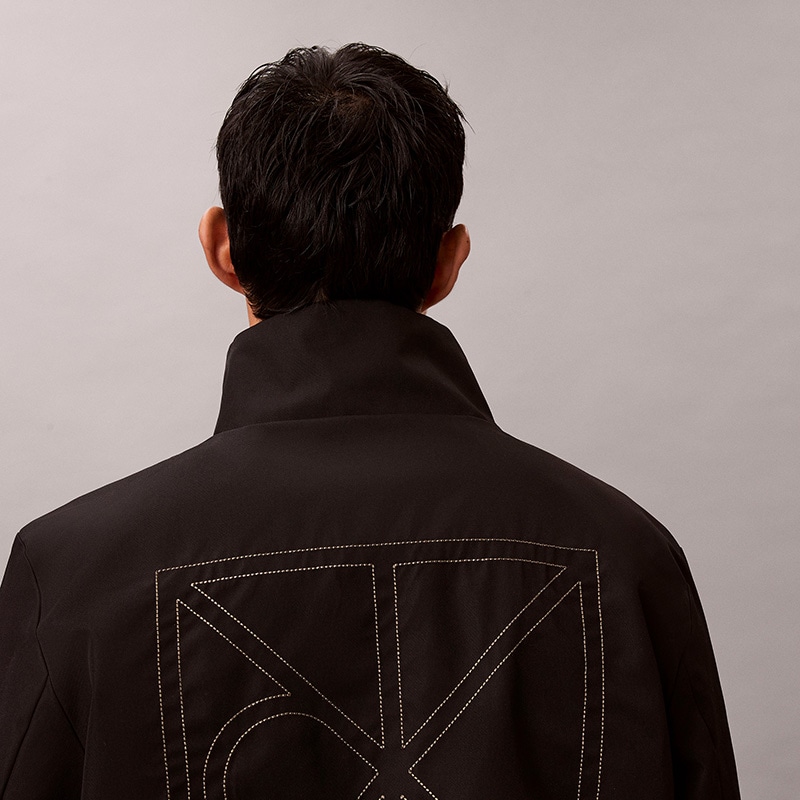 Calvin Klein Reversible Flocked Jacket — фото 6