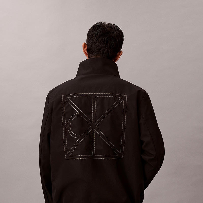 Calvin Klein Reversible Flocked Jacket — фото 5