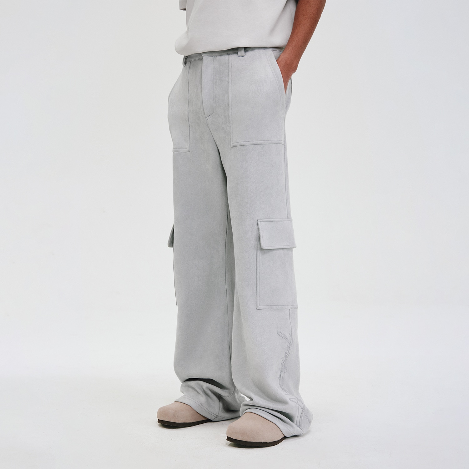 Atry Suede Embroidery Pants — фото 5